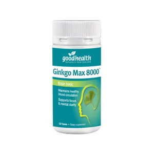 Ginkgo Max 8000 - Brain Tonic 120 tablets
