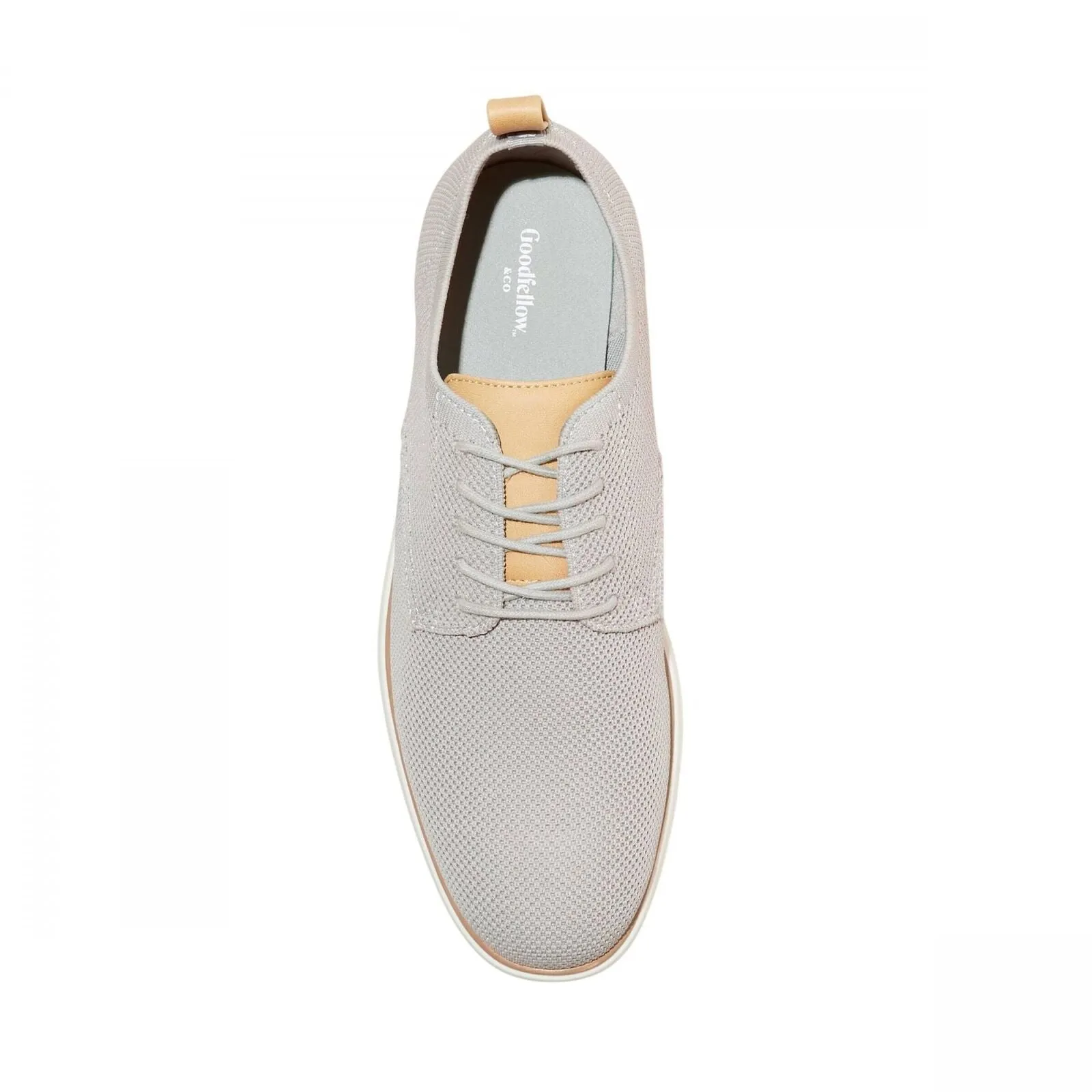 Goodfellow & Co Mens Kev Knit Dress Shoes 88095042 Gray 8M