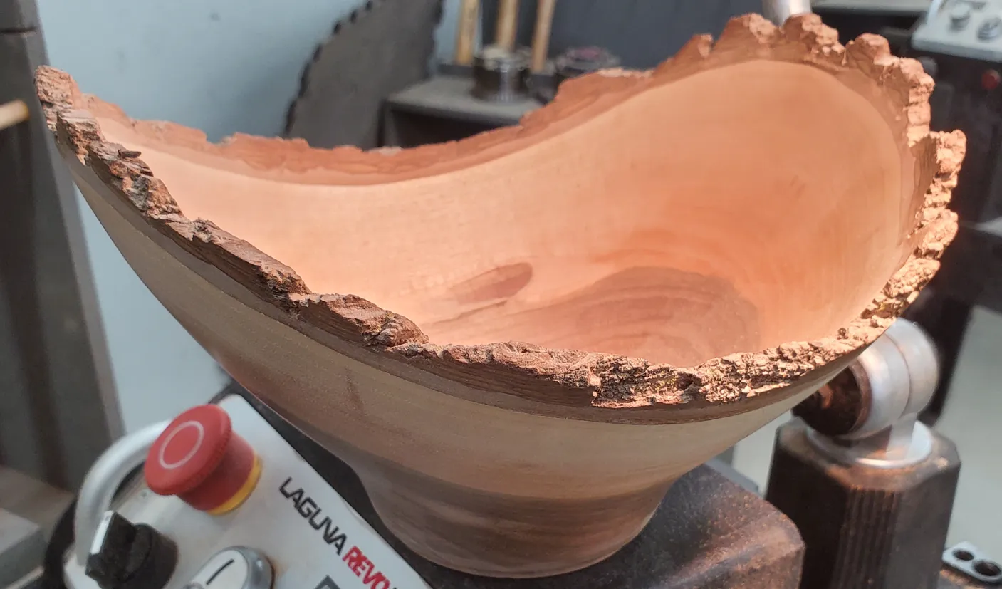 Green Wood Natural Edge Bowl Turning Class - Postponed because of surgery!!