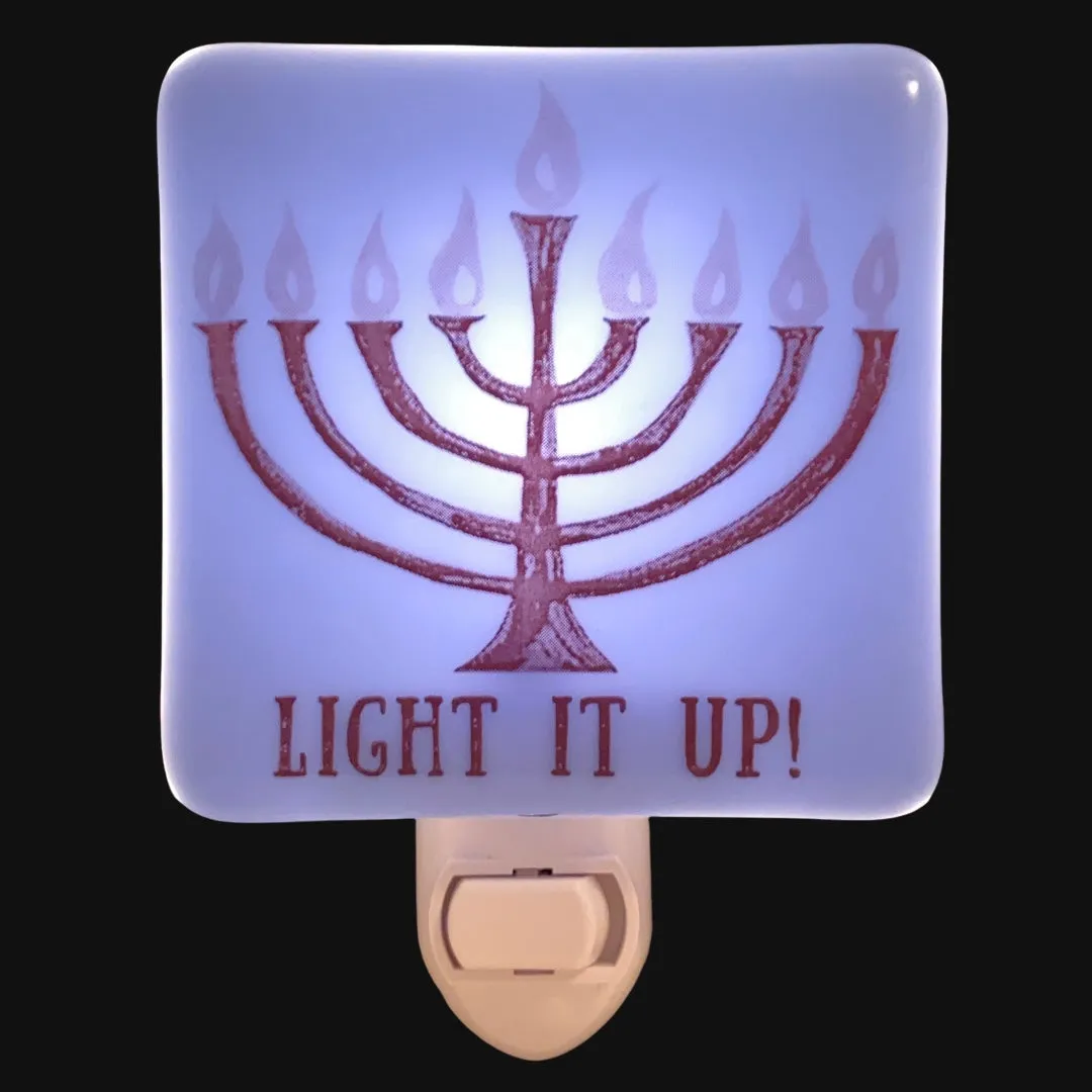 Hanukkah Menorah “Light it Up!” Night Light
