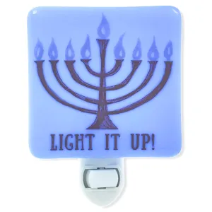 Hanukkah Menorah “Light it Up!” Night Light