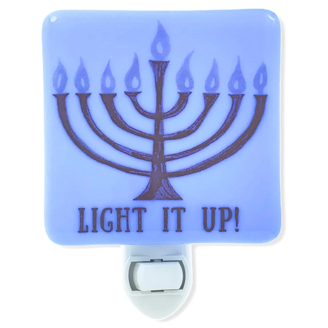Hanukkah Menorah “Light it Up!” Night Light