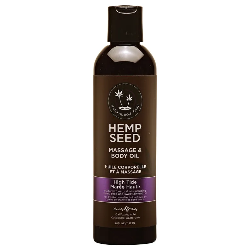 Hemp Seed Massage and Body Oil ~ Earthly Body