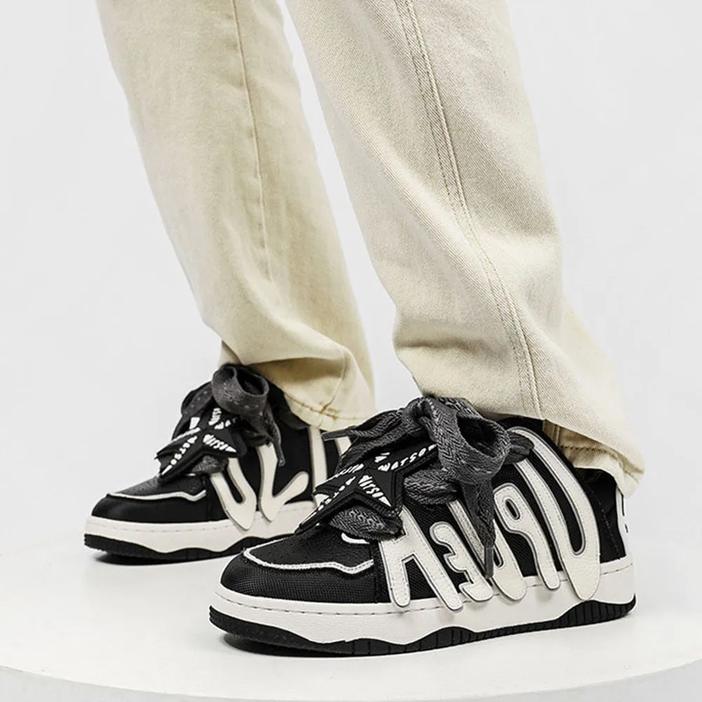 High Street Star Trend Patchwork Casual Shoes