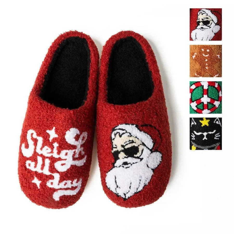 Holiday Lounge Out Loud Comfy Slippers