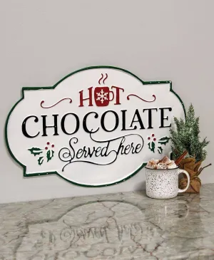 Hot Chocolate Wall Sign