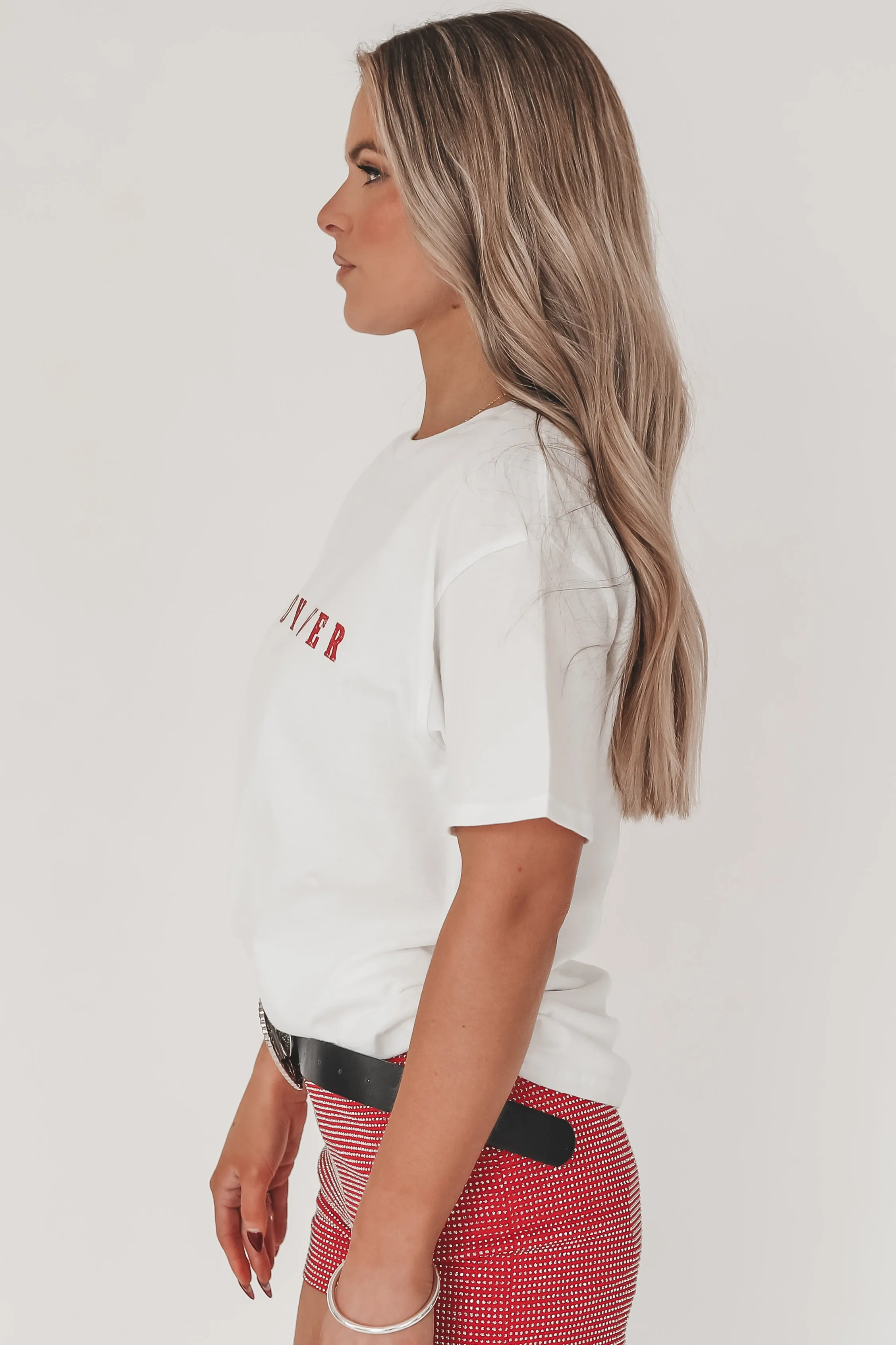 Howdy Lover Western Cowgirl Oversized Comfort Colors Graphic T-Shirt