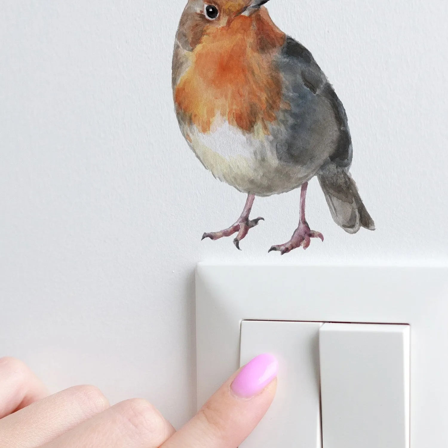 Joanie & Jeanie - Robin Wall & Window Sticker