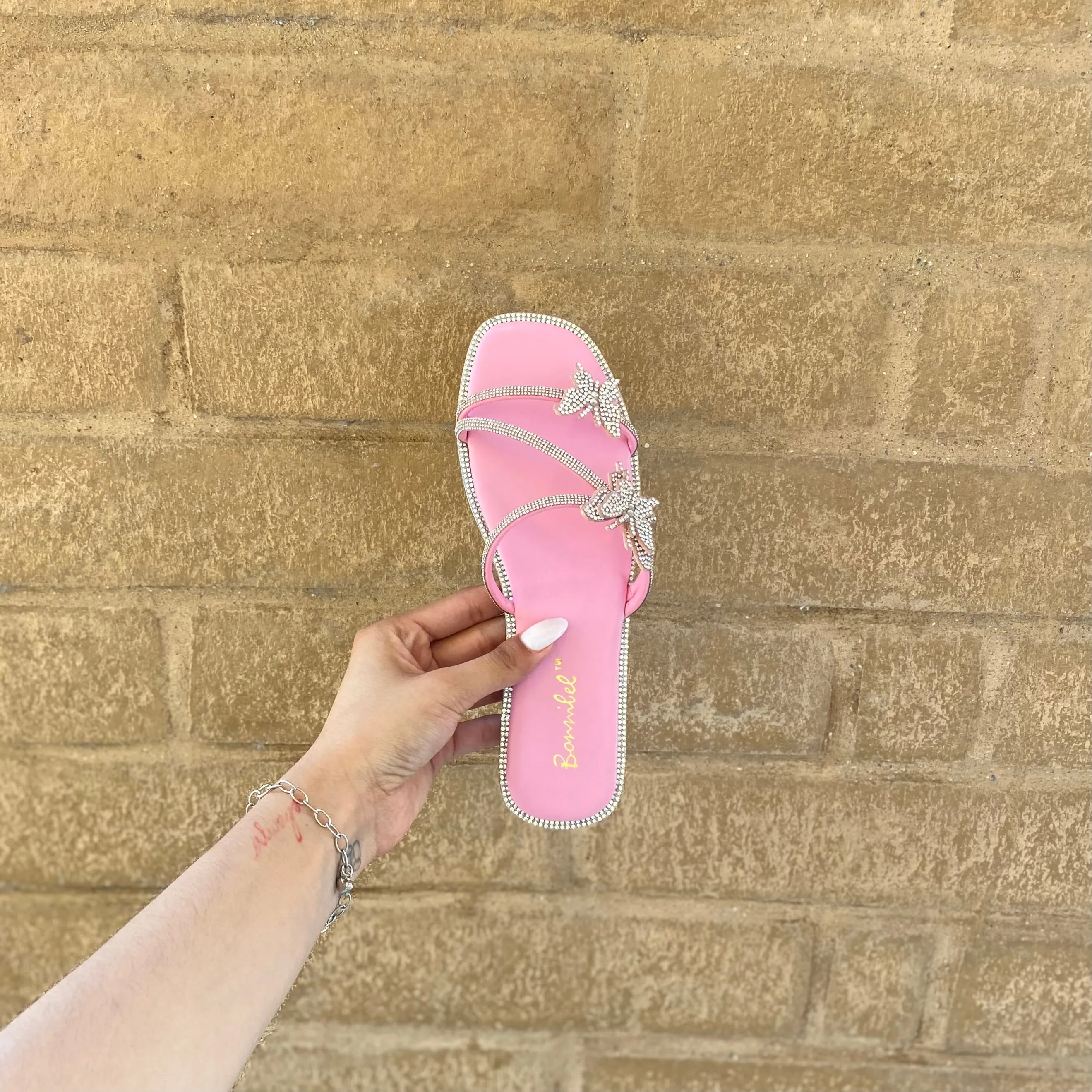 Julia Butterfly Sandals (Pink)