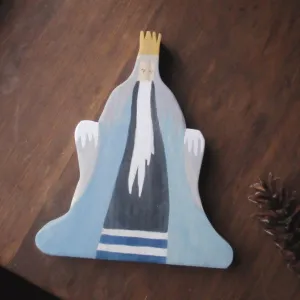king winter/ waldorf wooden figure