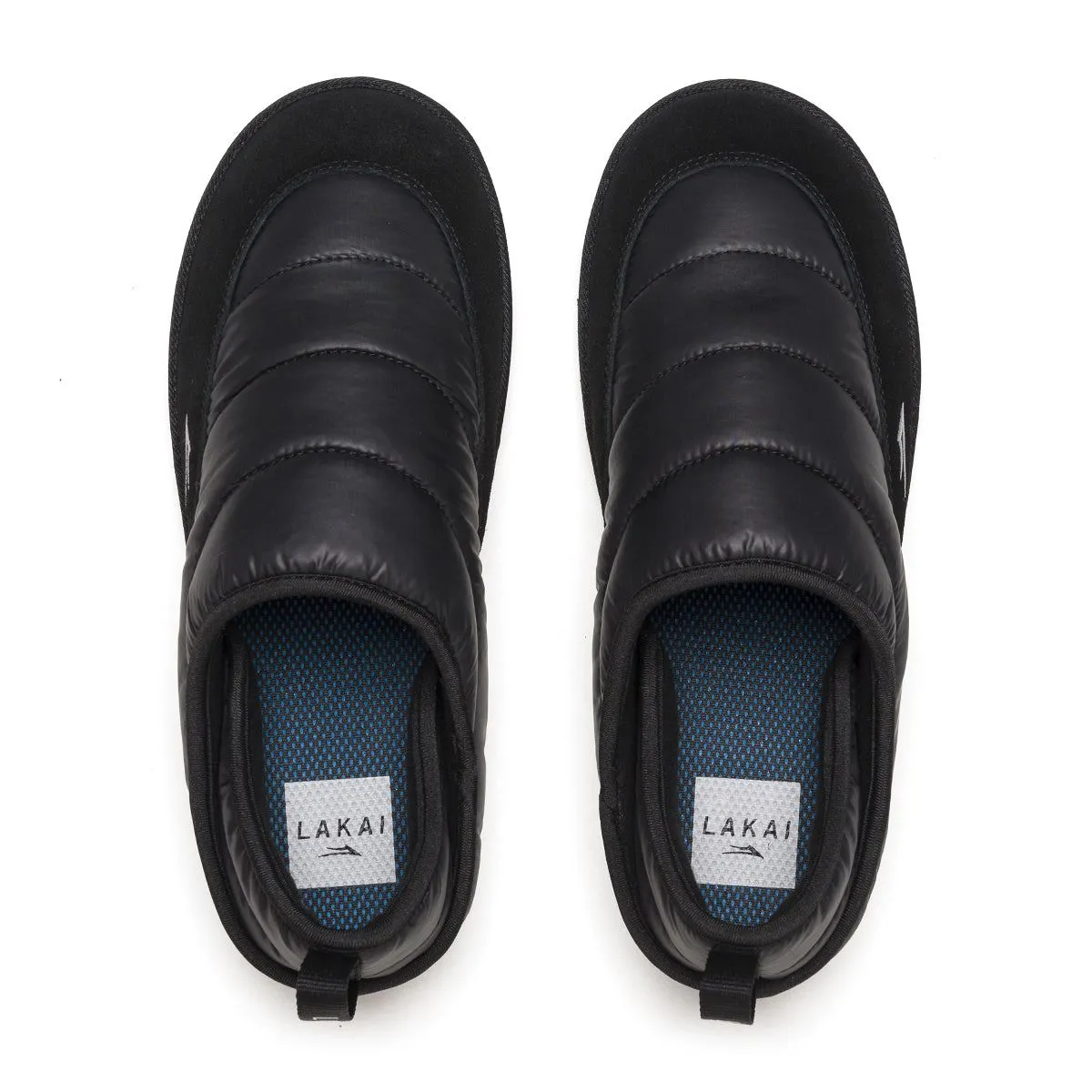 Lakai Owen Slippers Nylon Shoes - Black/Black