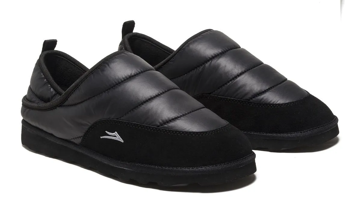 Lakai Owen Slippers Nylon Shoes - Black/Black