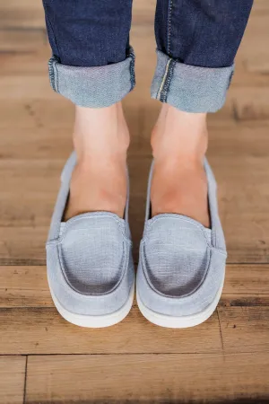 Mackerel Slip On Shoes - Denim