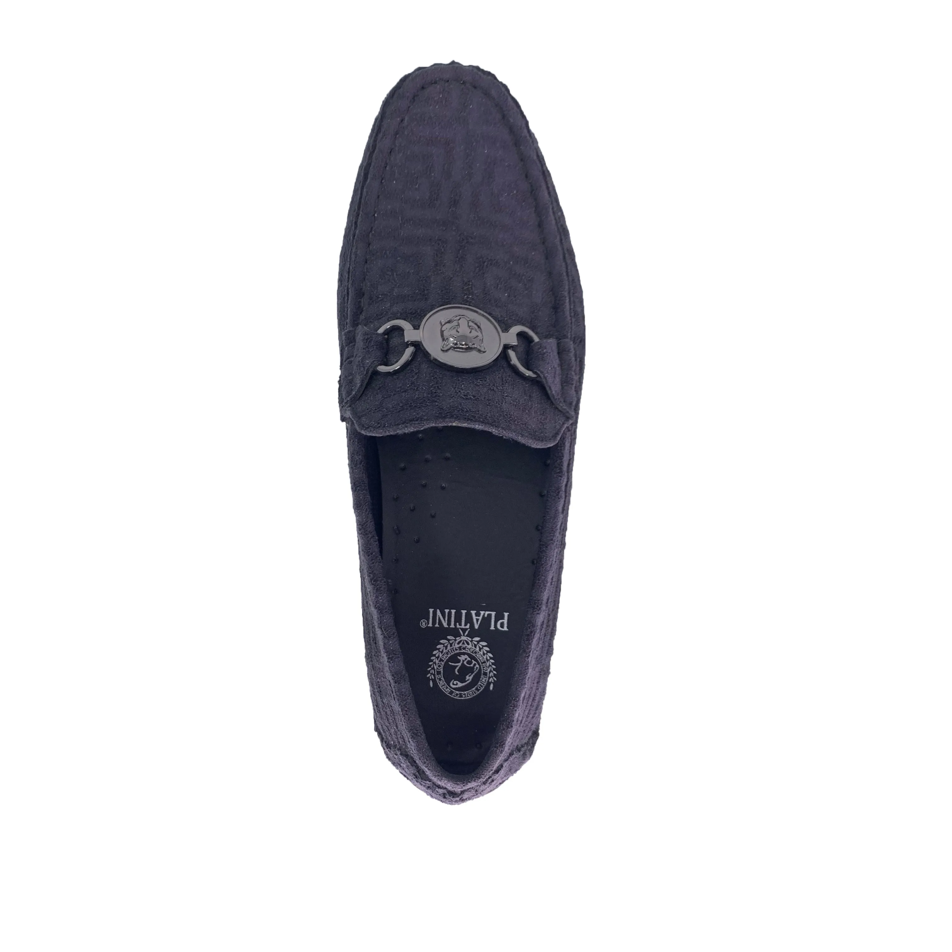 Men's Black Suede Platini Loafers