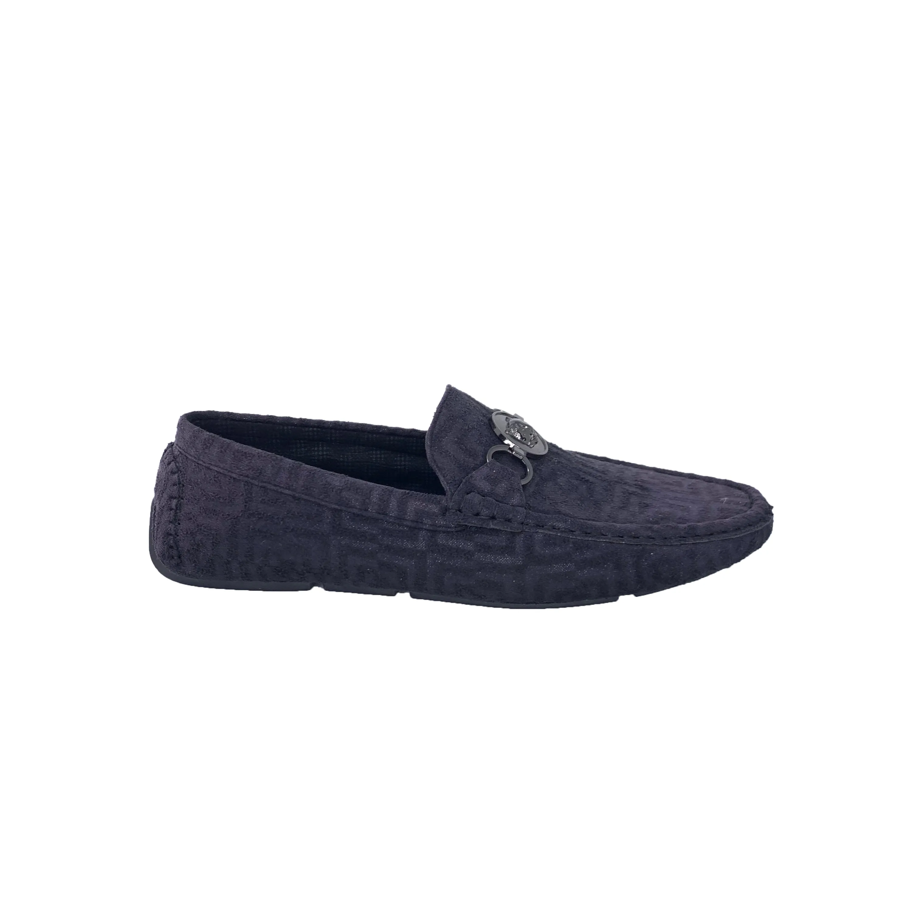 Men's Black Suede Platini Loafers