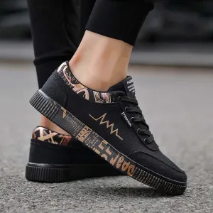 Men'S Comfortable Personality Versatile Canvas Shoes