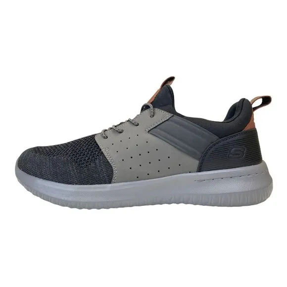 Men's Skechers Classic Fit Delson-Camben Casual Sneaker - Black - 13 - NIB