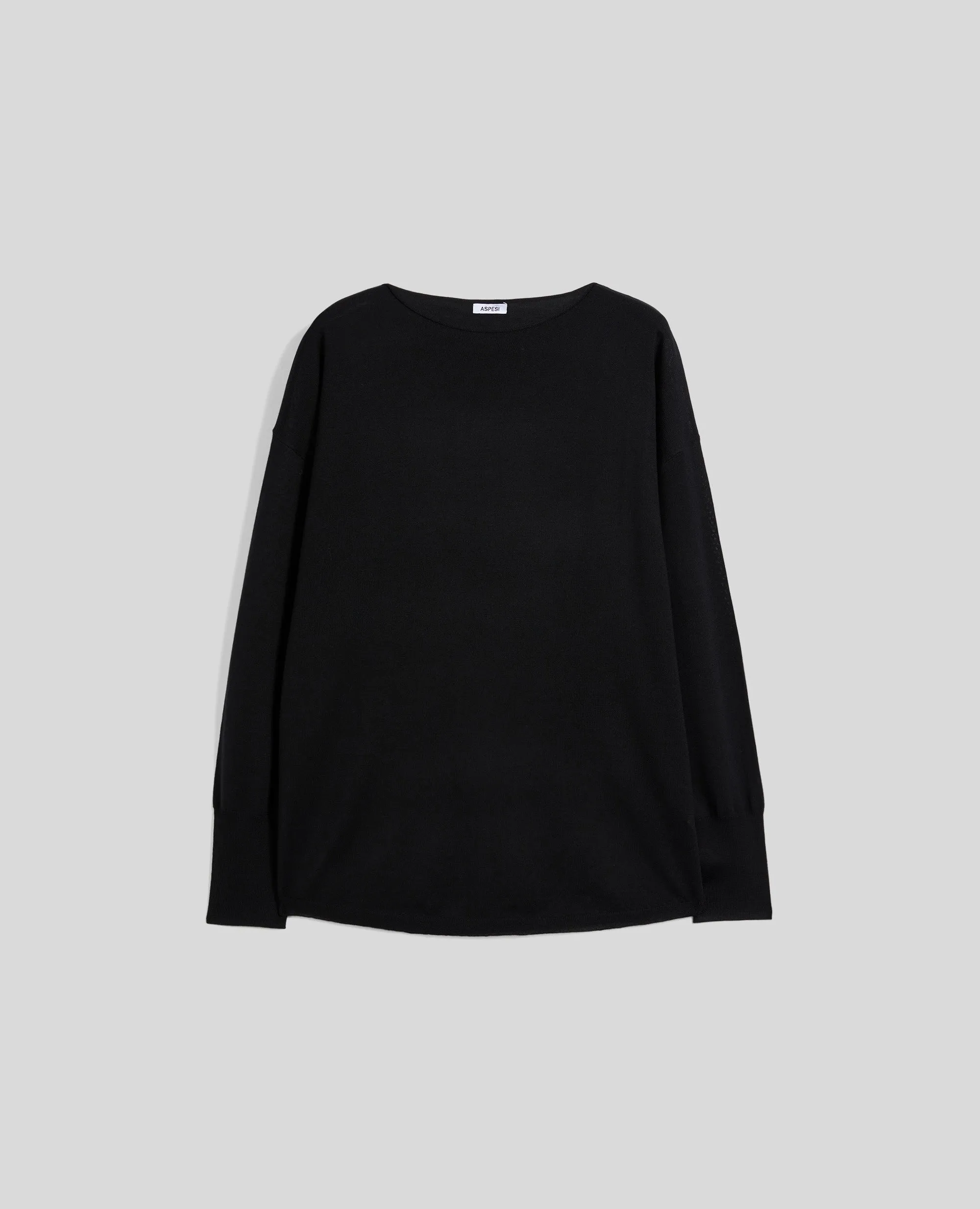 Merino Wool Boat Neck Jumper W