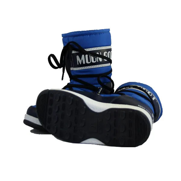Moon Boot - Kids We Sport Mid Jr - Light Blue Navy