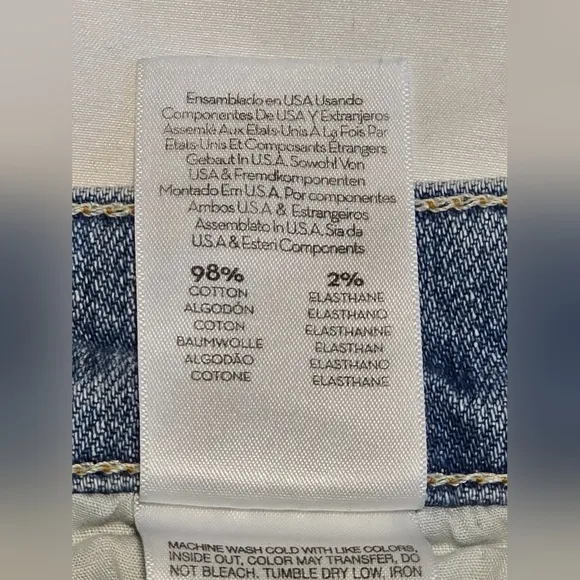 MOTHER High Waisted Smokin' Short Fray Denim Shorts Size 26