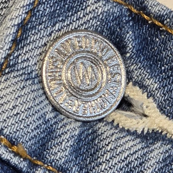 MOTHER High Waisted Smokin' Short Fray Denim Shorts Size 26