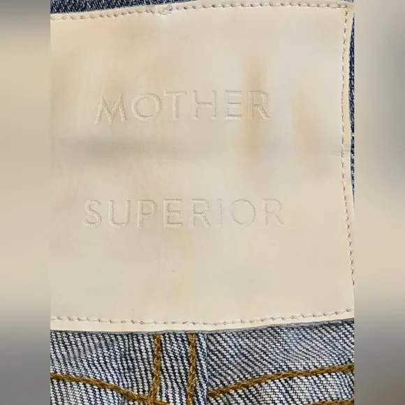 MOTHER High Waisted Smokin' Short Fray Denim Shorts Size 26