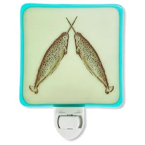 Narwhal Kiss Night Light