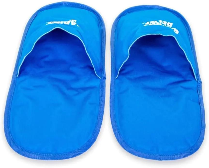 NEW Rapid Relief Hot/Cold Therapy Slippers for Swollen and Painful Feet - Cooling Slippers for Neuropathy, Chemotherapy and Diabetes Foot Pain Relief, Swollen Feet Remedy
