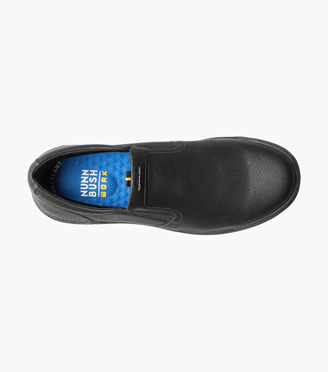 Nunn Bush Tour Work Plain Toe Men's Slip On  84973-005