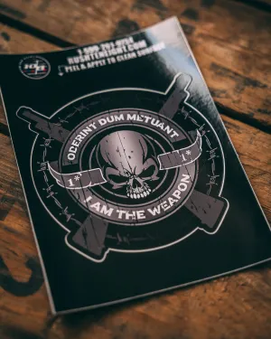 Oderint Dum Metuant Sticker