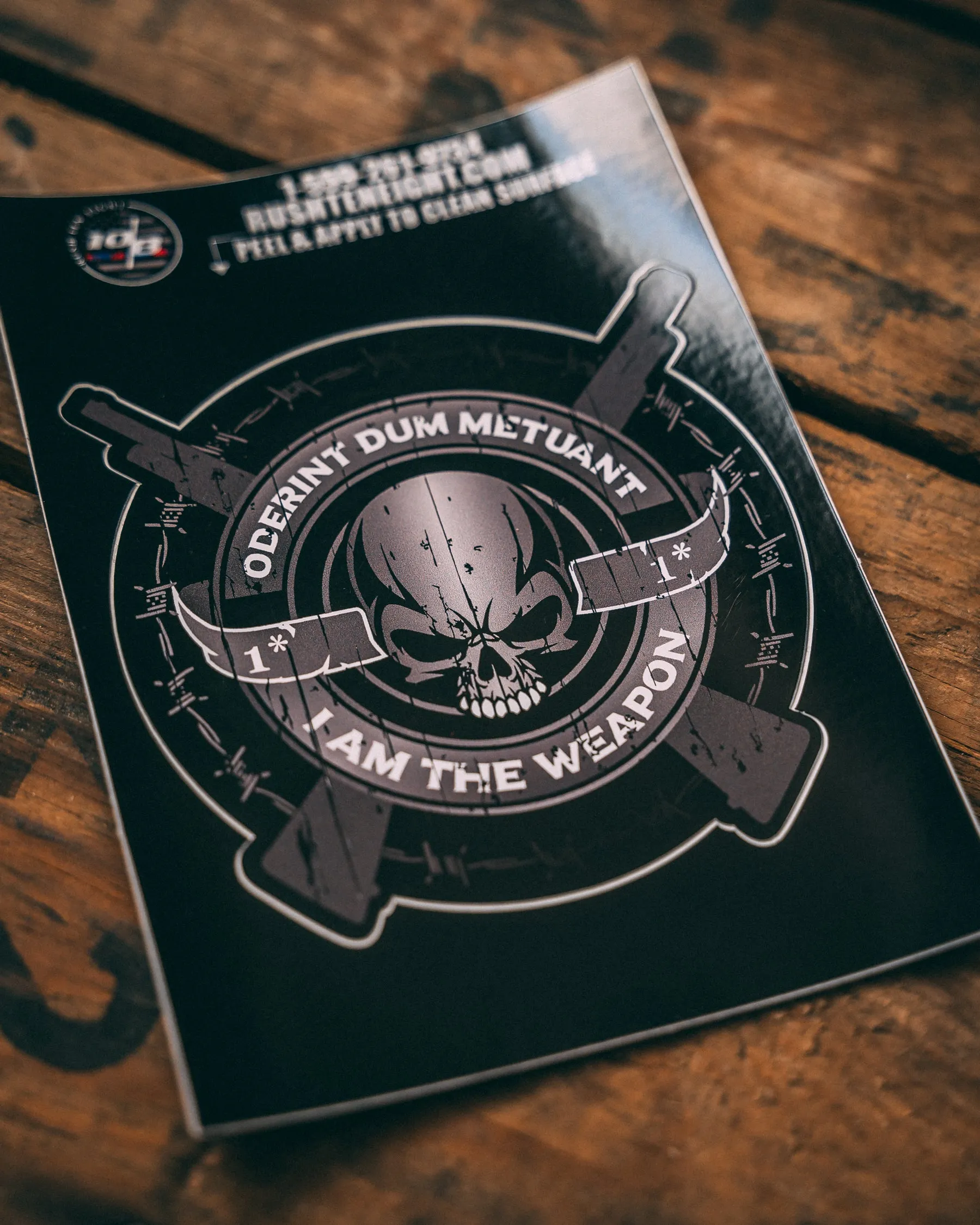 Oderint Dum Metuant Sticker