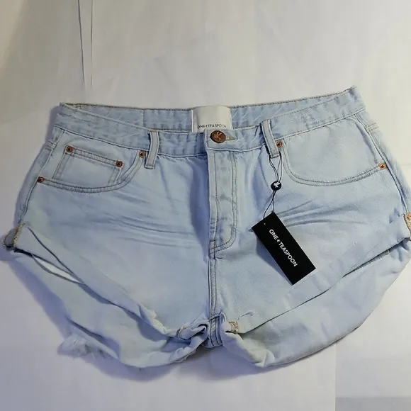 One Teaspoon Women's Denim Shorts NWT