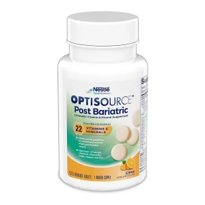 Optisource® Chewable Tablet Citrus Flavor Vitamin and Mineral Supplement by Nestles