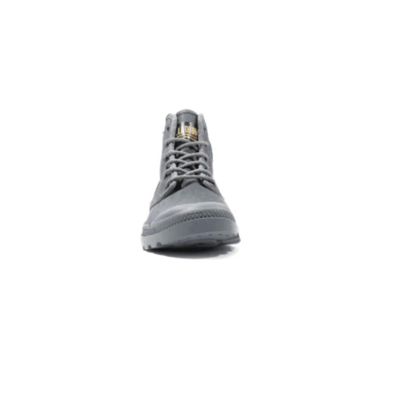 Palladium Pampa Hi Coated Mens Shoes - Dusk Grey-74375 DUG