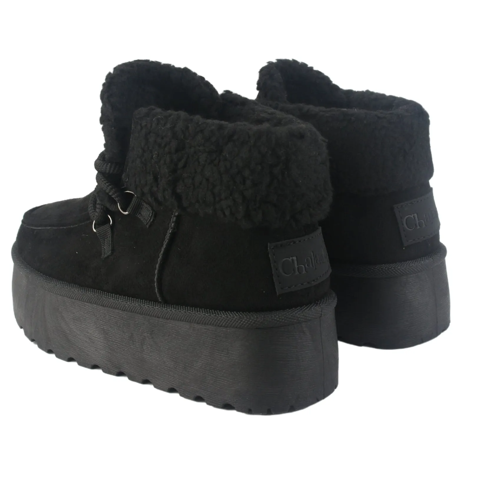 Pantufla Chalada Mujer Pinguih-4 Negro Casual