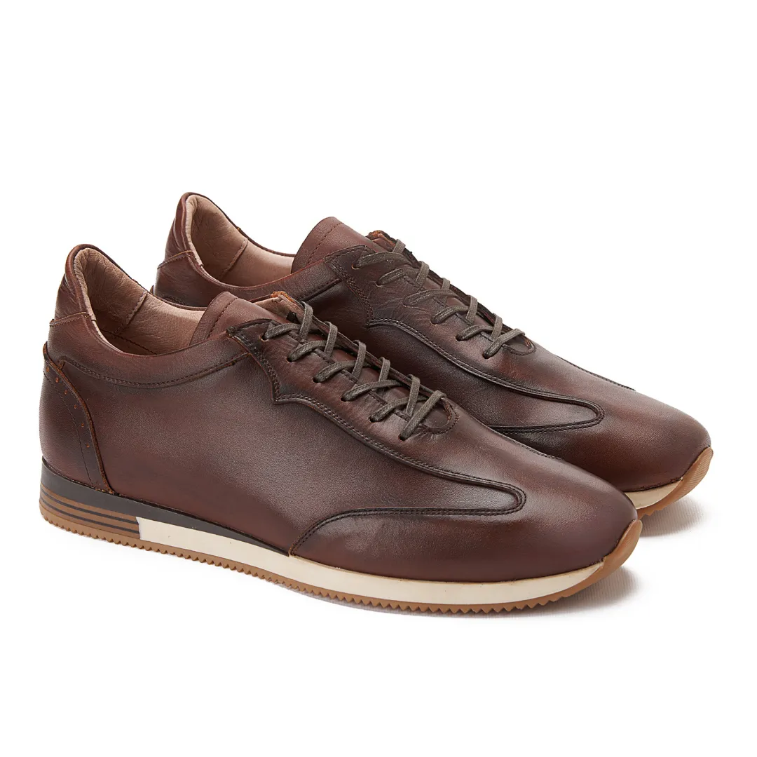 PATINA Causal Leather Shoes Men 900-03-TAN