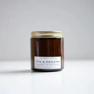 Pine & Mistletoe Soy Candle