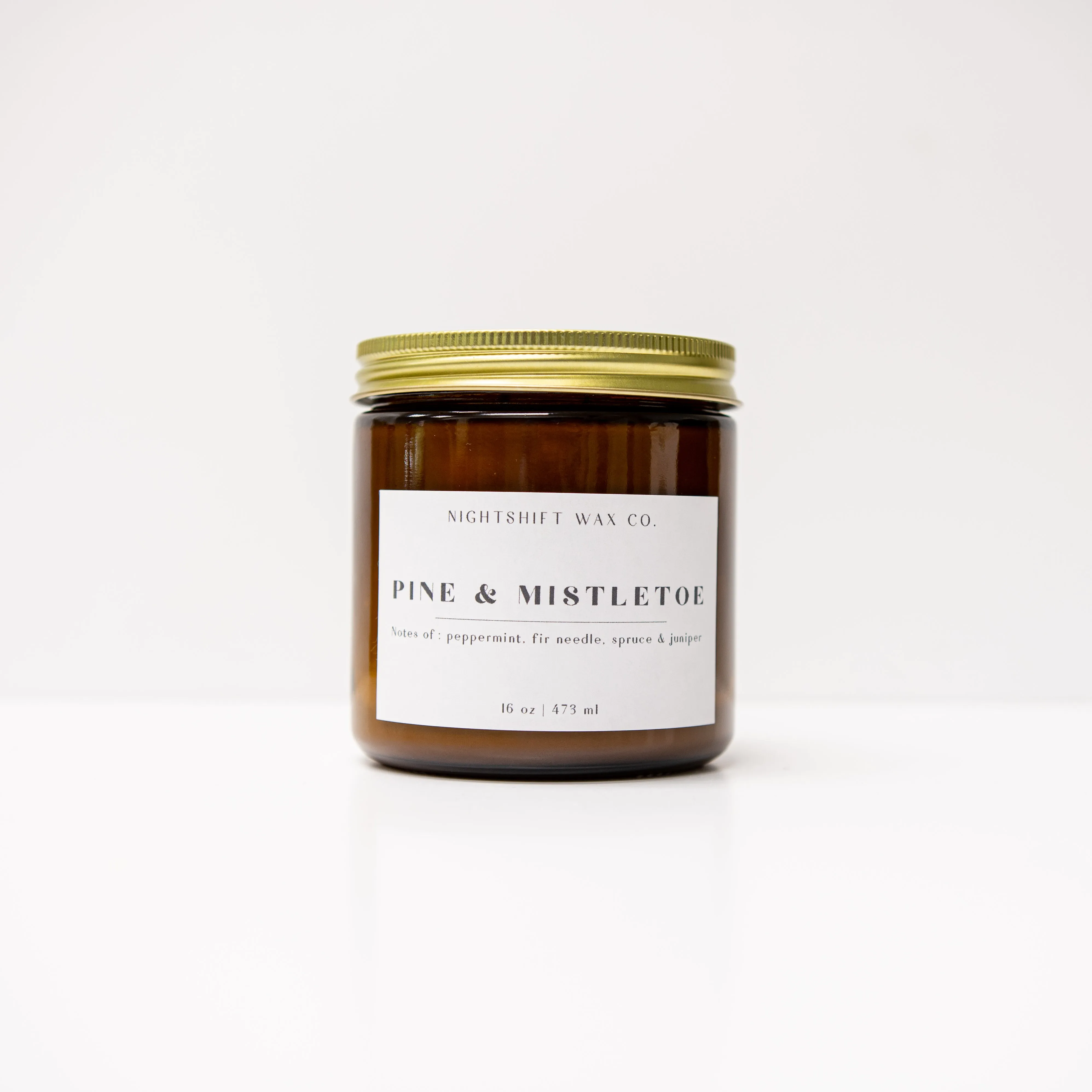 Pine & Mistletoe Soy Candle