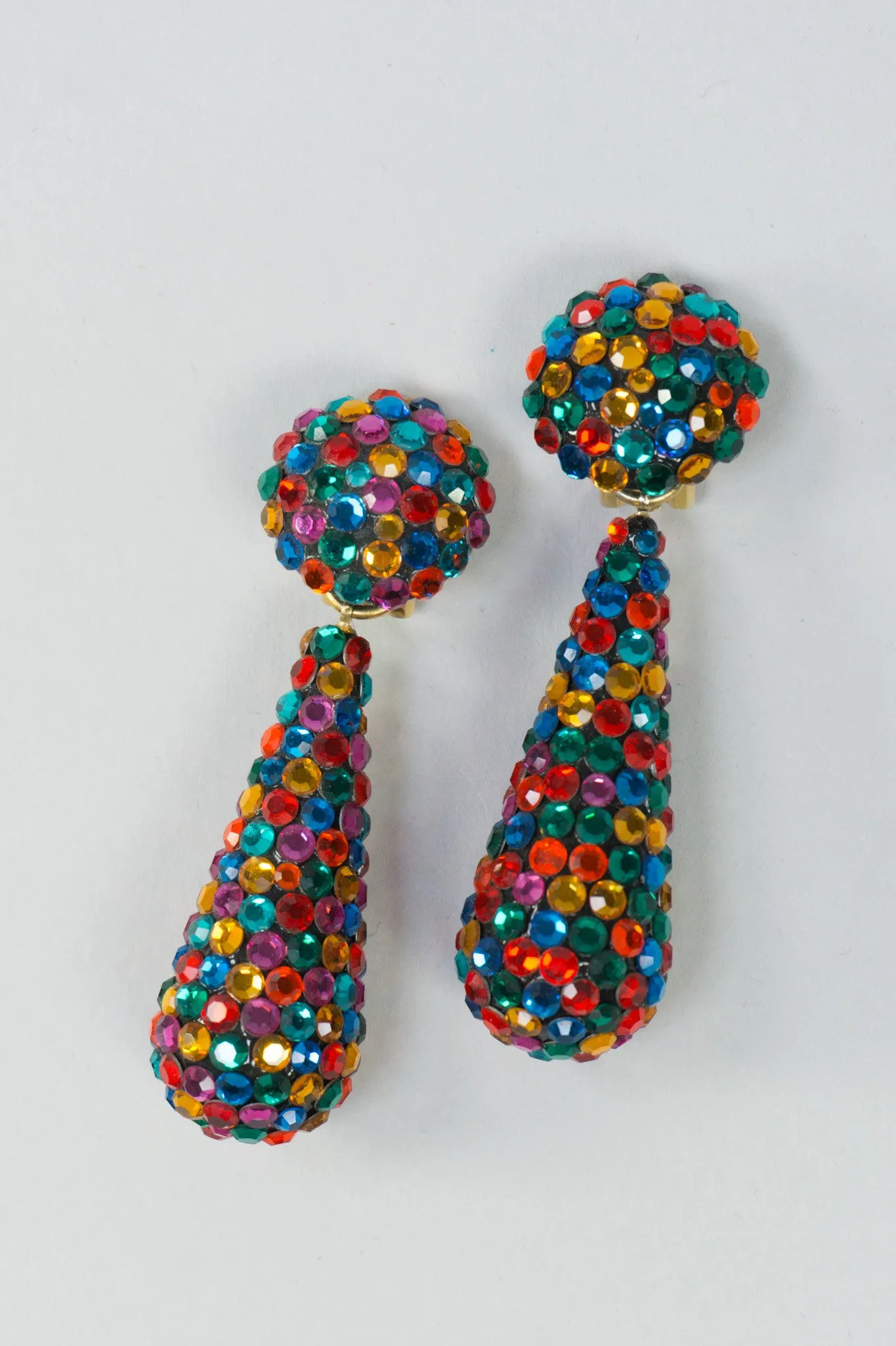 Rainbow Drop Earrings