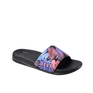 Reef Womens One Slide Sandals - Purple Fronds