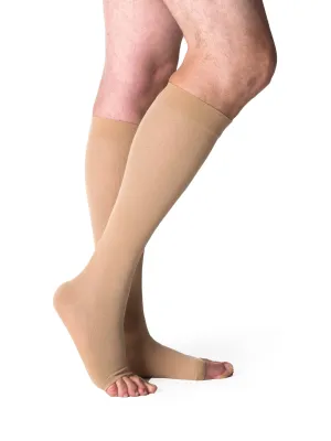 Sigvaris Opaque (Formerly 860 Select Comfort) Unisex Knee High  20-30mmHg-Open Toe