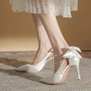 Small Feet Satin Pump Shoes GS328
