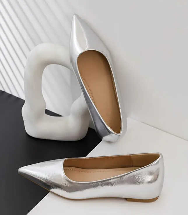 Small Size Pointed Wedge Pump Shoes TS185