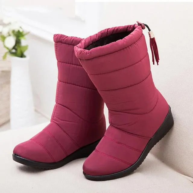 Snow Waterproof Ankle Boots  Female Winter Shoes For Women