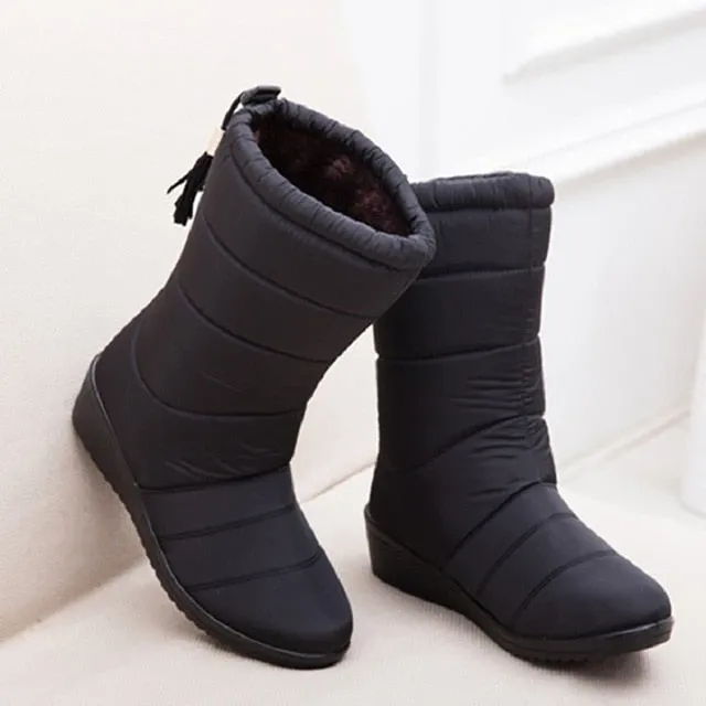 Snow Waterproof Ankle Boots  Female Winter Shoes For Women