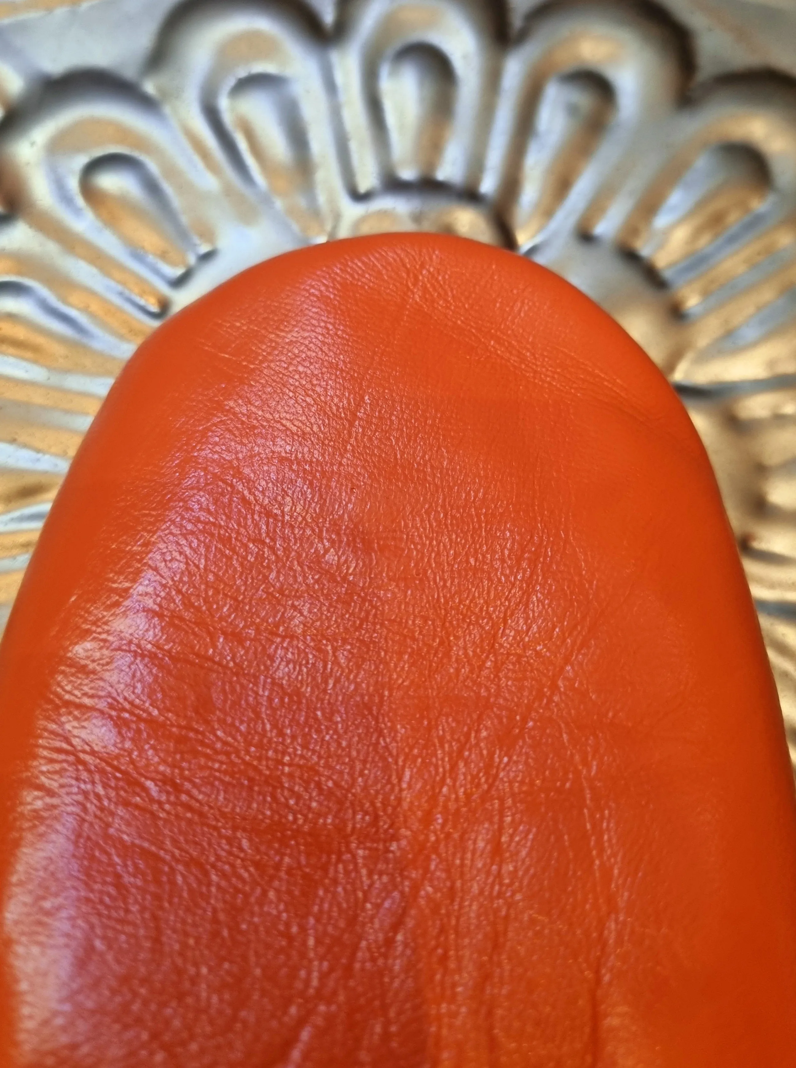 Soft leather slippers - Small UK 4-5