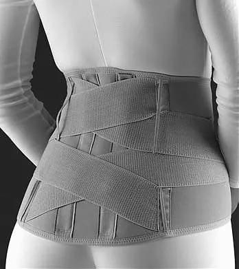 Softform Lumbar Sacral Back Support w/ Flexible stays 11" Height - CLEARANCE