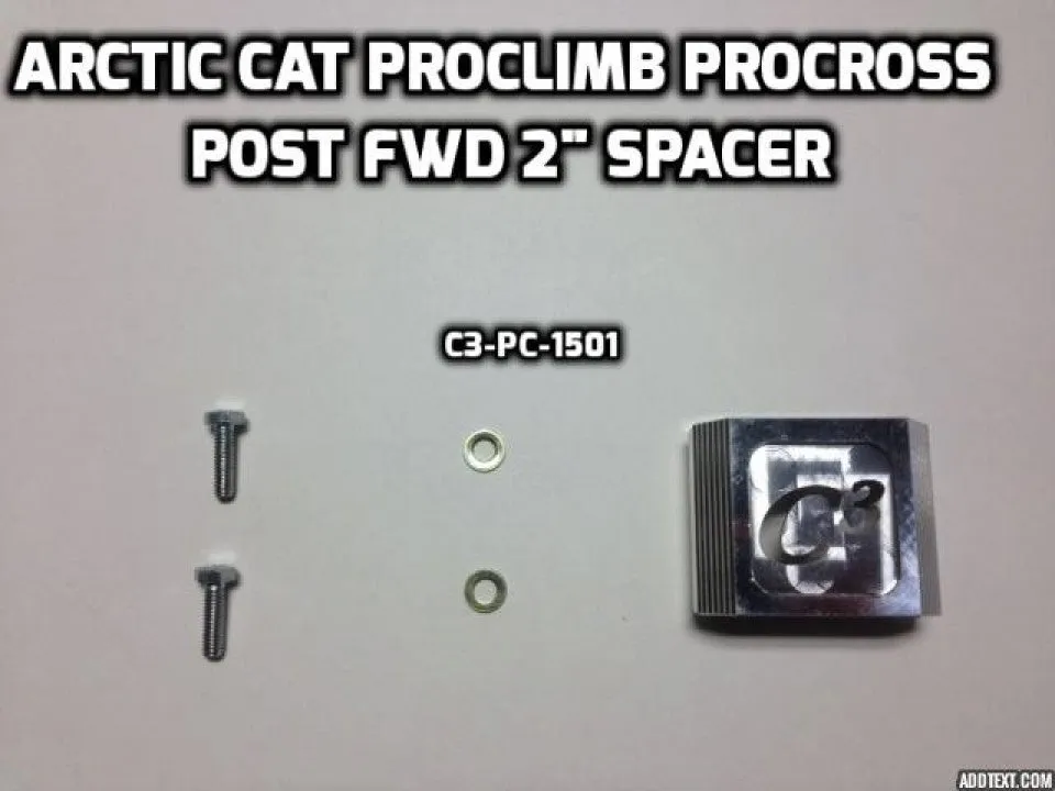 Specialty Motorsports Arctic Cat Post Forward Block
