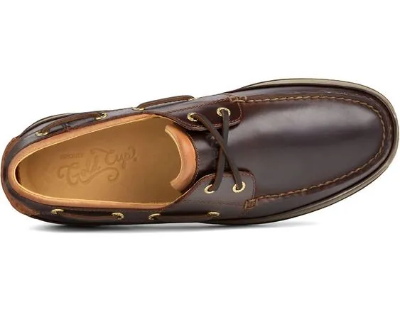 SPERRY- MEN'S GOLD ASV 2-EYE BOAT SHOE