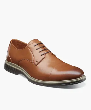 Stacy Adams Teven Cap Toe Dress Shoe - Sienna